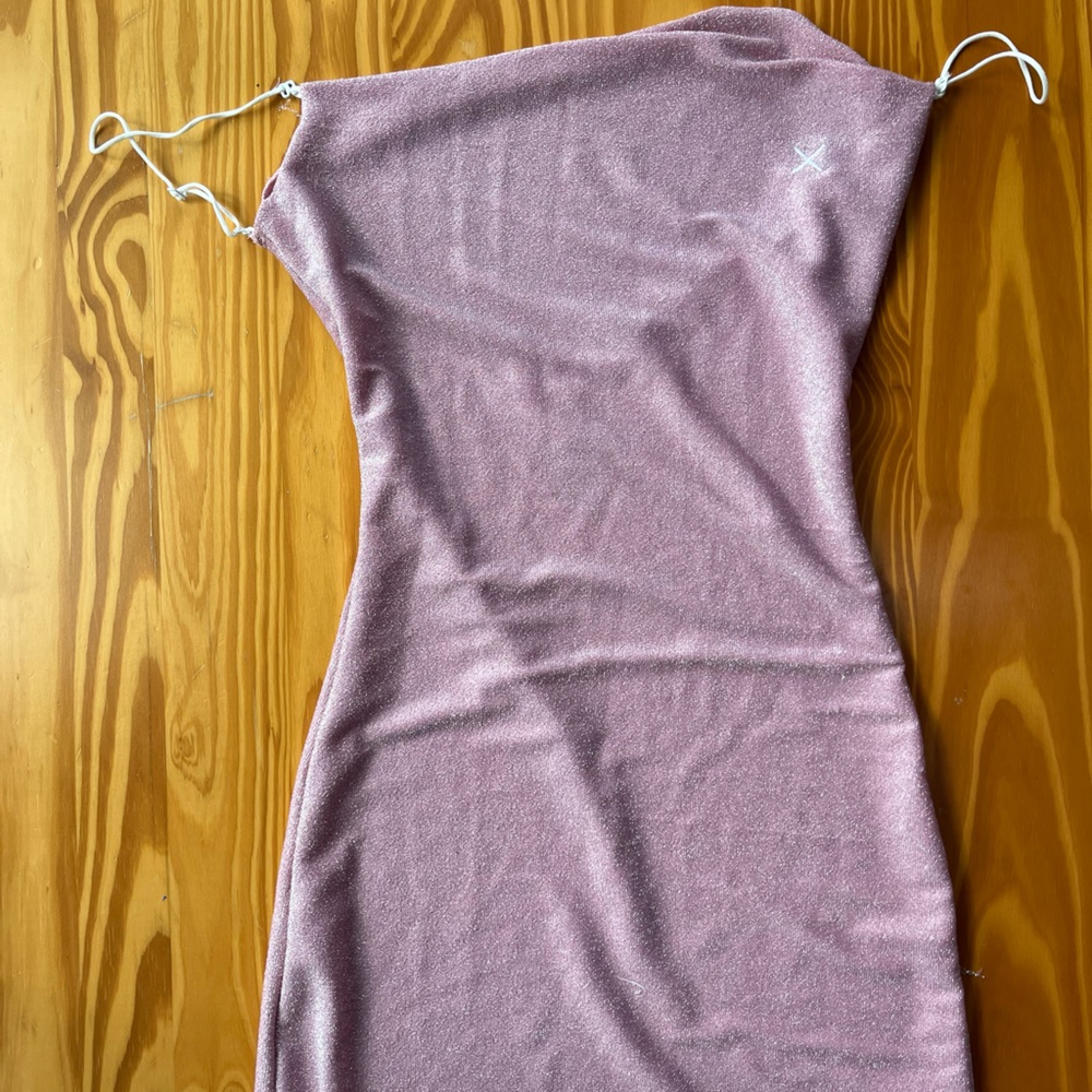 Bubblegum shimmer dress